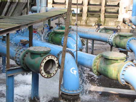 台湾高雄 炼钢厂循环冷却系统