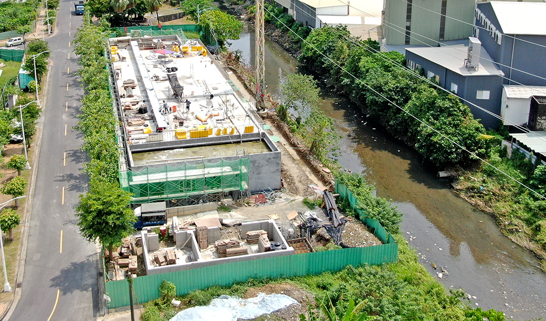 台湾屏东 工业区污水下水道系统建置工程
