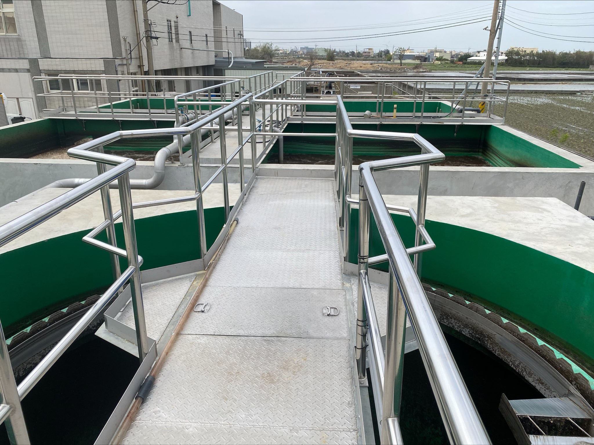 台湾台中 大安肉品市场污水处理扩建工程