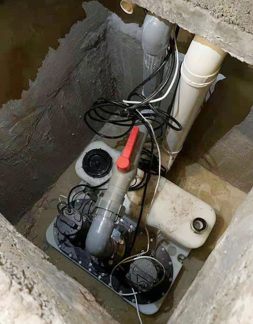 中国浙江 杭州西溪国家湿地公园外置式污水提升器
