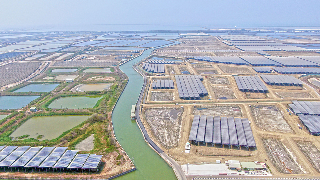 台湾台南 七股太阳能发电系统防洪排水工程 台湾台南 七股太阳能发电系统防洪排水工程