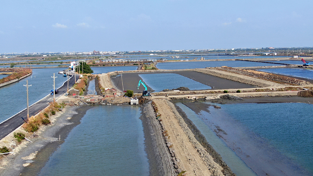 台湾台南 七股太阳能发电系统防洪排水工程 台湾台南 七股太阳能发电系统防洪排水工程