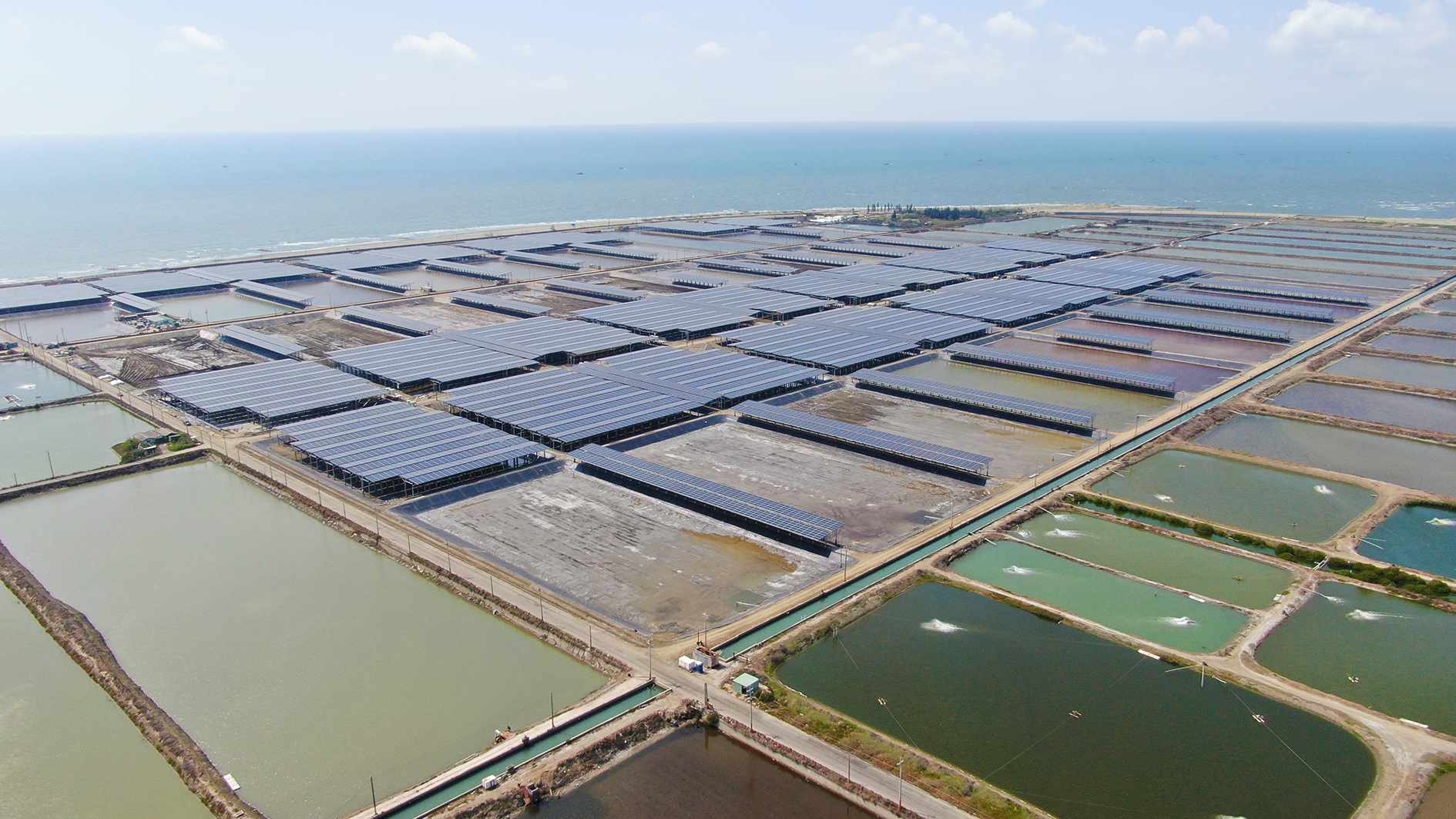 台湾台南 北门区太阳光电排水系统