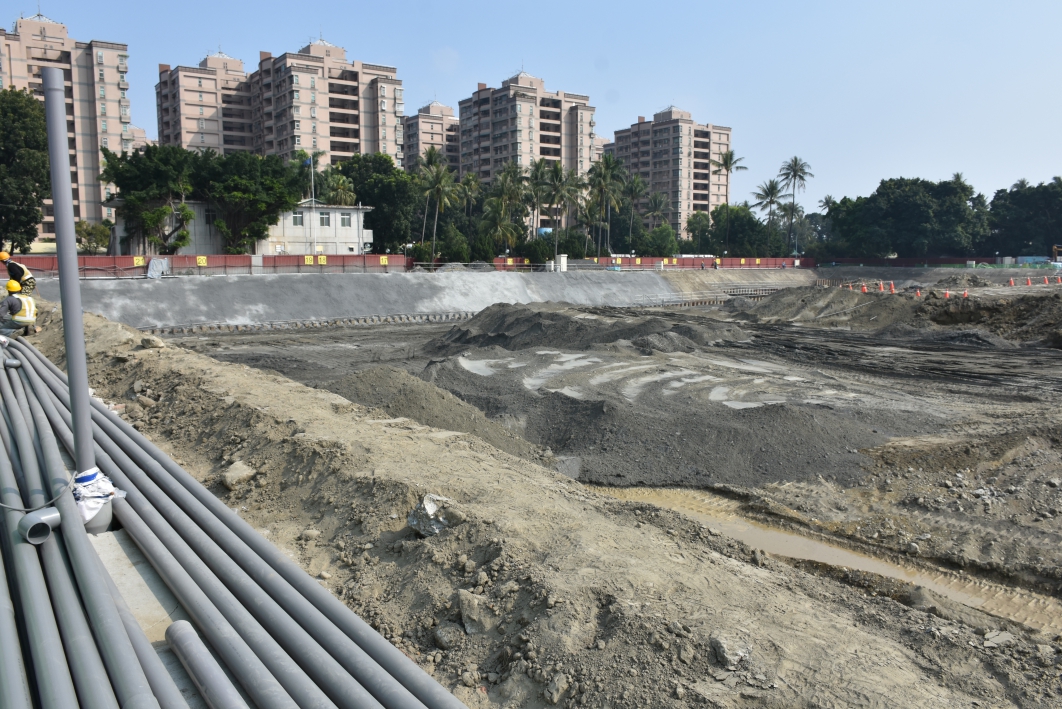 台湾屏东 荣民总医院(荣总)地基工程排水