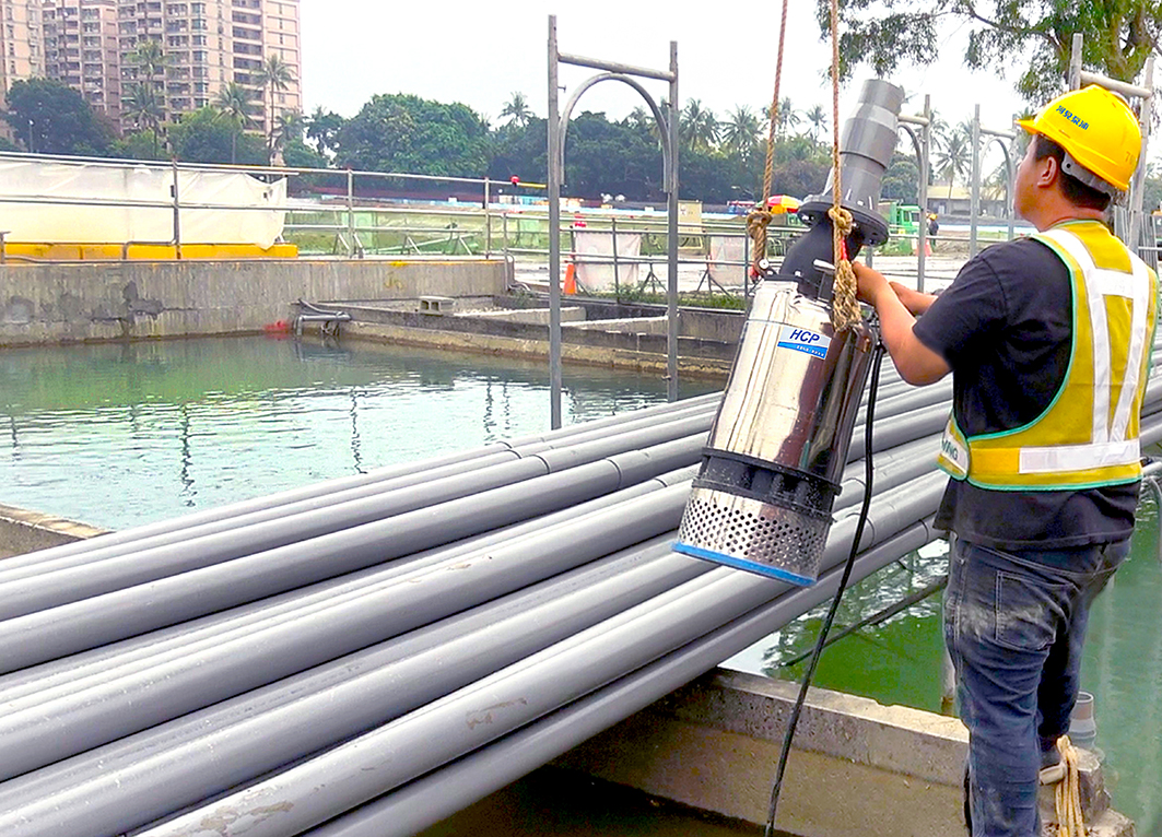 台湾屏东 荣民总医院(荣总)地基工程排水