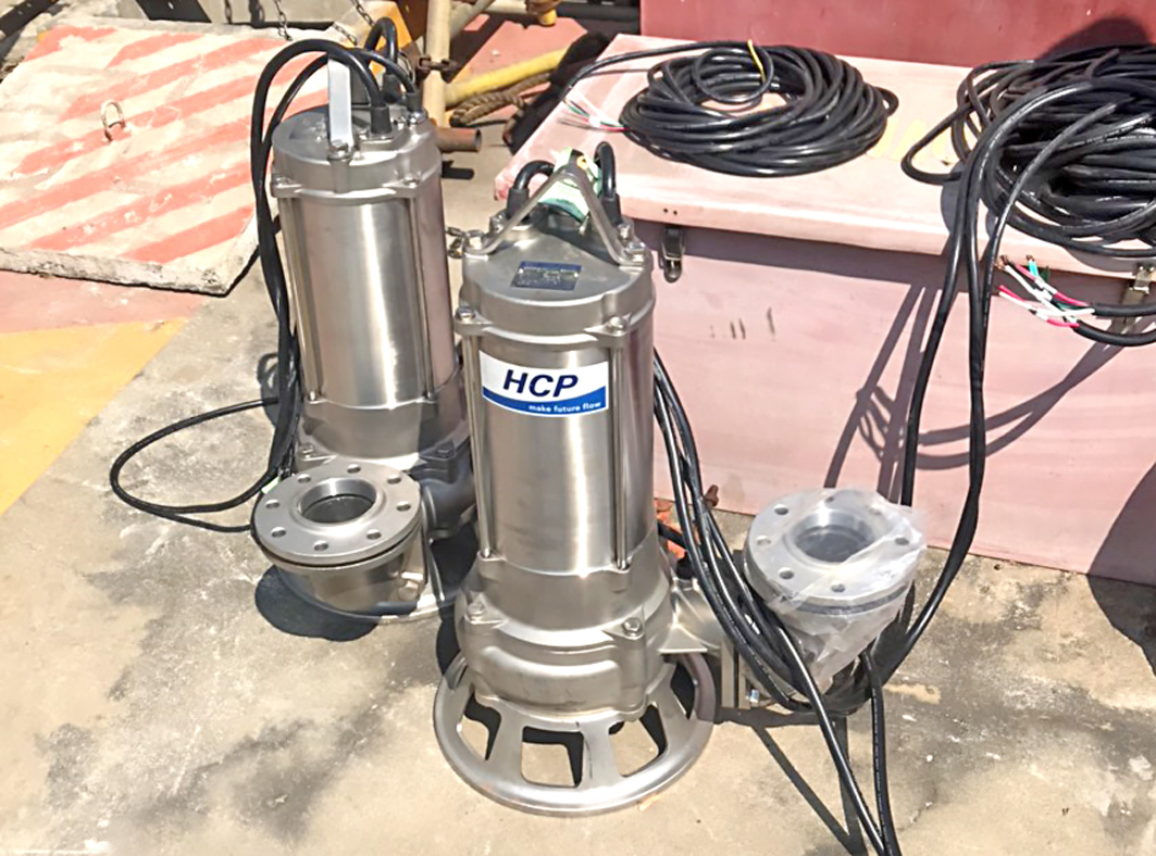 越南头顿 石油工业设备公司抽海水工程