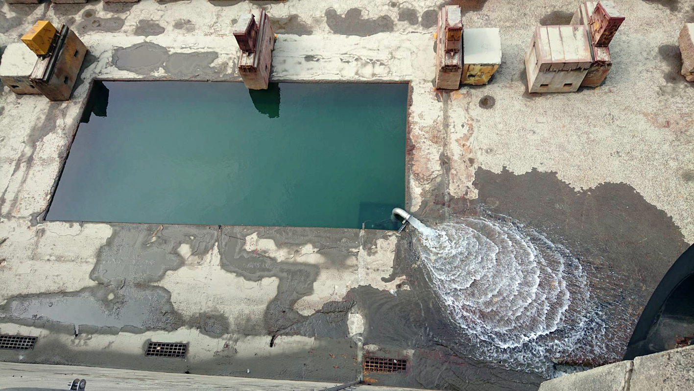 台湾 大型船坞机坑排水工程