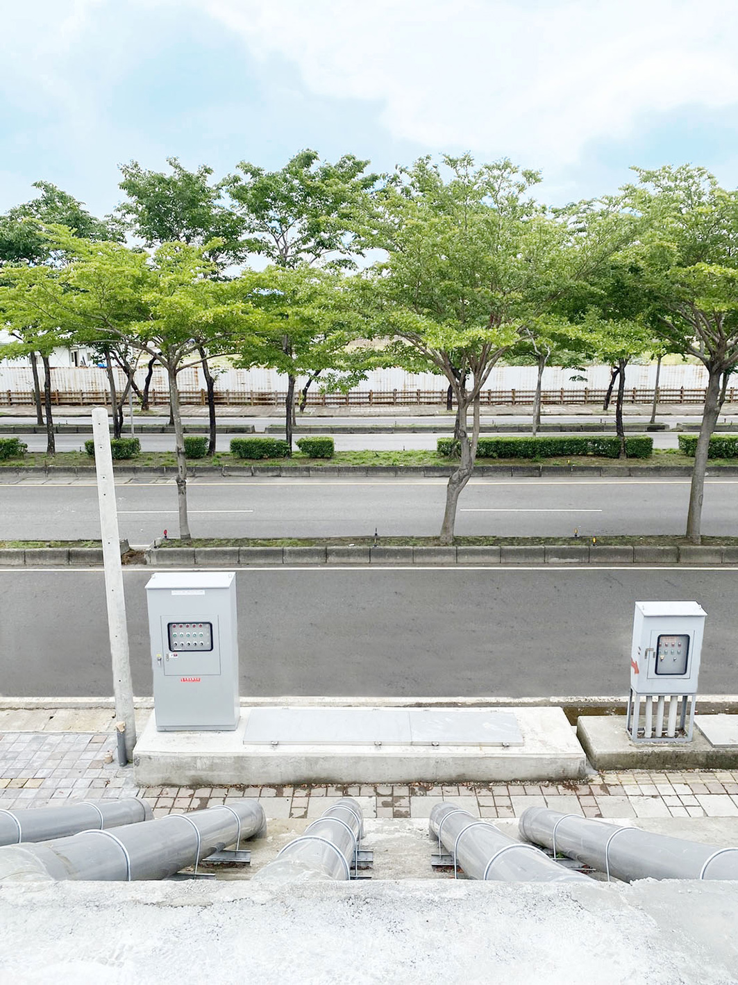 台湾台中 明传产业园区调蓄池