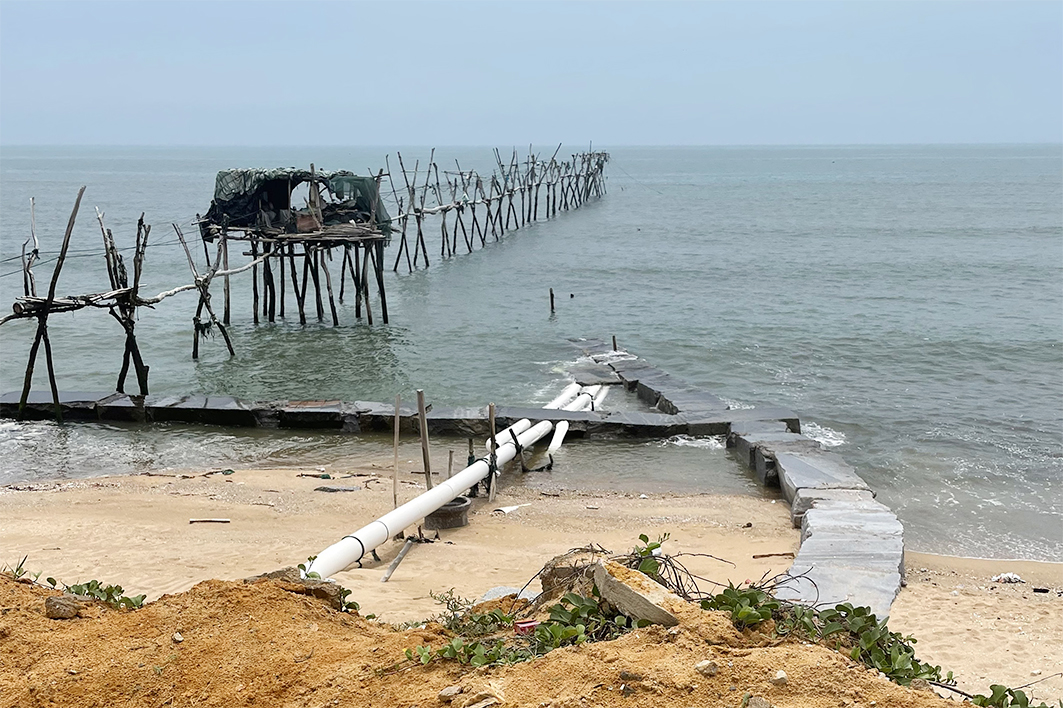 中国福建 漳浦县海水养殖场海水输送