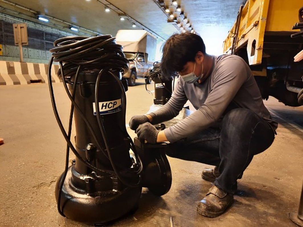 泰国孔敬府 地下道排水改善公共工程