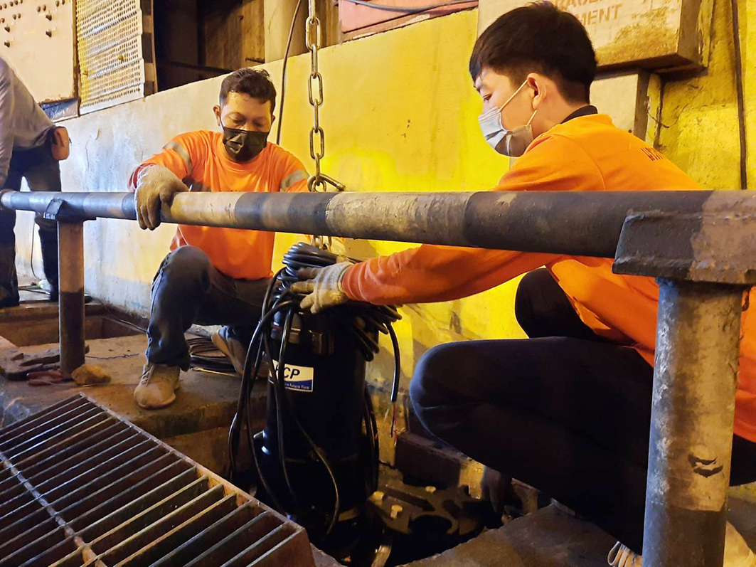 泰国孔敬府 地下道排水改善公共工程